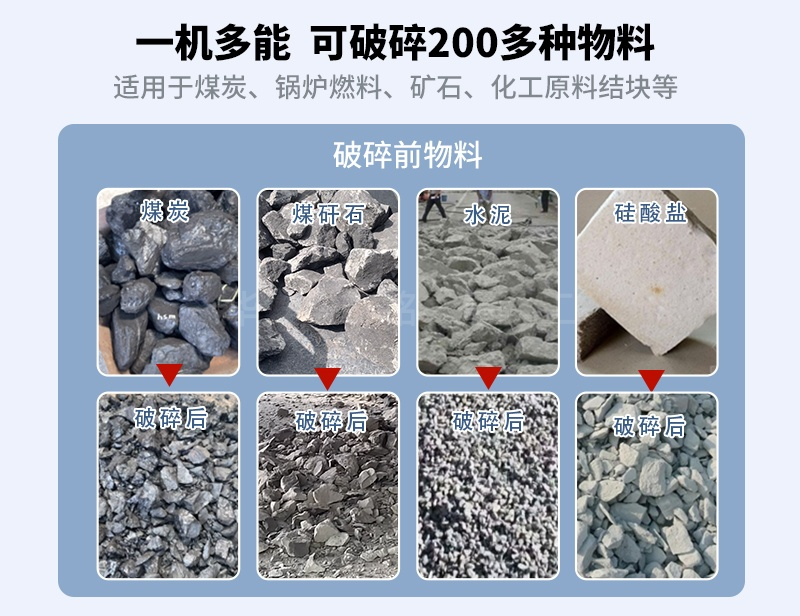 紅磚雙齒輥破碎機破碎物料對比 紅磚雙齒輥破碎機破碎物料對比